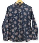 Nine West Vintage America Layla Faded Denim Button Up Shirt Women s Large