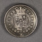 1823 Great Britain Silver 1 2 Crown