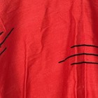 Tribal Serape - Red - Mexican Hispanic Western Poncho - One Size Fits All