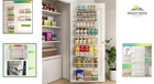 Hanging Shelf Rack With 9 Deep Baskets For Kitchen And Pantry Organization