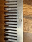 Vintage Goody Aluminum Rat Tail Staggered Tooth Styling Comb Handmade In British