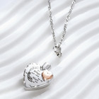 Heart Urn Necklace Ashes Cremation Jewelry For Women Men Keepsake Pendant Memori