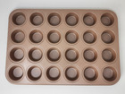 Martha Stewart Collection 24-cup Nonstick Champagne Mini Muffin Pan