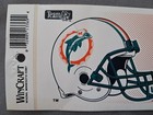 Miami Dolphins Bumper Sticker Vintage Team Logo Bumper Sticker 3 x12  Nfl