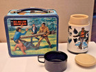 Vintage 1974  the Six Million Dollar Man  Lunch Box With Thermos