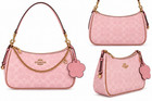 Coach Teri Shoulder Bag Pink Purse