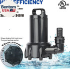 3000gph Submersible Outdoor Inline Pond Pump High Head Water Pump For Garden Wat
