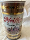 Beer Can  Preiffer Famous Beer  Plastic Over Wrap  Pull Tab Top  Empty