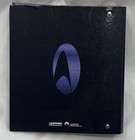 1997 Star Trek Universe 3 Ring Book Binder W high Gloss Pages By Newfield Trivia