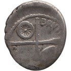 48 Bc Roman Republic Denarius Decimus Junius Brutus Albinus Coin  mo3767- 