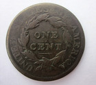 1809 Large Cent Copper Penny 1c Classic Head Philadelphia Mint Vg Det Scratch Ob