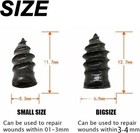 60 Pcs Tire Repair Rubber Nail Screw Tire Plugs Quick Puncture For Car Tru