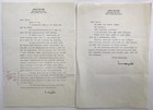 Louis B Seltzer - Cleveland Press Editor  Lot 3 Autograph Letters 1966