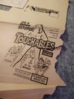1961 The Touchables Doris Gohlke Ad Mat Press Sheet Promo Poster Margo Woode 