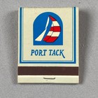 Port Tack Las Vegas Nevada Reef Beef Booze Vintage Matchbook Full Unstruck Book