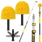 5-to-12 Foot Cobweb Duster With Extension Pole   20 Ft High Reach And 2 12 Feet