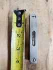 Vintage Stanley Sw No  38 1 2 Machinist 4  Pocket Level Nickel Plated Original