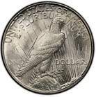 1923-d  1 Peace Silver Dollar Brilliant Uncirculated Denver Mint Us Coin