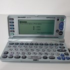 Sharp Wizard Blue Oz-770 Pc Electronic Personal Organizer Device Tested Working 