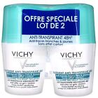 Vichy 48h Intensive Anti-perspirant Anti-white And Yellow Mark Deodorant 2 X50ml