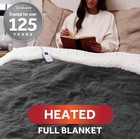  sunbeam Electric Royal Luxe Microplush Heated Blanket  12 Heat Settings  12-hou