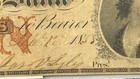 1853 Exchange Bank Of Columbia Ten Dollar Note Columbia Sc Obsolete Currency