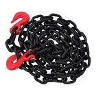 7100lbs G80 Safety Chain 3 8  X 10  Transport Binder Chain With Clevis Grab Hook