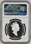 2001 Canada Silver 20 Dollars Ngc Pf-69 Ultra Cameo The Scotia Hologram