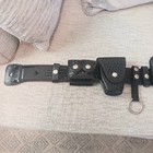 Vintage Safariland Police Basket Weave Duty Belt  Size 34-38  Holster   Access 