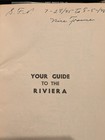  Wwii Us Army Military Soldiers Guide Book Welcome To The Riviera Usrra W map