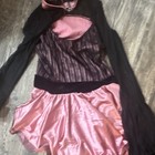Tenth House Women Black Mesh Long Sleeve Dance Costume Leotard Th20271