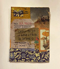 Original Aceo Mixed Media Collage Art    learn To Let It Bend    Vintage Ephemera