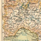 Italy 1887 Dated Vintage  Kingdom Of Italy Regno  D italia Sicily  Original Map