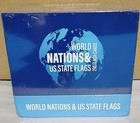 Flash Cards World Nations   Us State Flags     290 Geography Flashcards Kids Teens