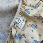 Vtg Quiltex Beatrix Potter Peter Rabbit Fitted Crib Sheet Usa Made 1990 Euc