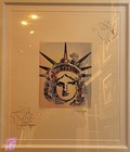 Peter Max  liberty Head Ii  2017 Etching With 2 Remarques  Hand-signed Coa app