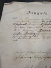 1834 Vienna Conservatory Music Diploma Signed Carl G Salzmann Manuscript