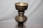 Matching Pair - Large Antique Pair Brass Bronze Candlestick Candle Holders