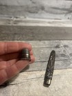 Antique Sterling Silver Art Nouveau Needle Case And Thimble