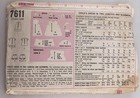 Cut Rare Vintage 1968 Simplicity 7611 Child Size 5 Child   s Dress   Bloomers