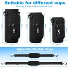 Holder With Strap For Hydroflask 32oz 40oz Insulated Water Bottle Carrier Sling