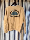 Jack Johnson    meet The Moonlight    Concert Tour Sweatshirt Adult Medium White