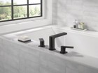 Peerless Xander Roman Tub Trim Kit Matte Black-certified Refurbished
