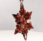 Swarovski 2020 Small Snowflake Christmas Ornament Red 5527750 Genuine New In Box