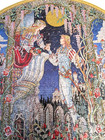 Vintage Great American Puzzle Factory Mosaic Romeo And Juliet Puzzle 500 Pieces