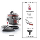 Hoover Fh14020 Carpet Cleaner - Red