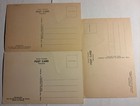 Judaica 3 Original Jerusalem palestine Postcards Printed In Germany  