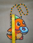 Kawaii Dragon Perler Kandi Necklace-edc-rave-plur-edm-festival-sprite-halloween