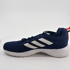 Adidas Lite Racer Cln Boys Size 1y Blue White Athletic Running Shoes Sneakers