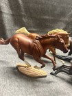 Lot Of 6 Vintage Breyer Molding Co Horses Various Sizes 80 s Black Stallion